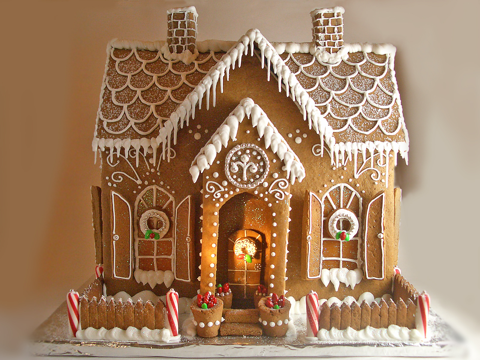 Gingerbread House Template Victorian