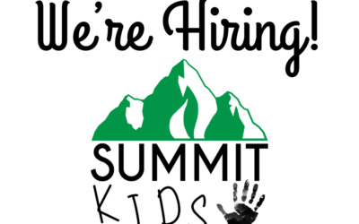 Summit Kids is Hiring a Weekend Coordinator!