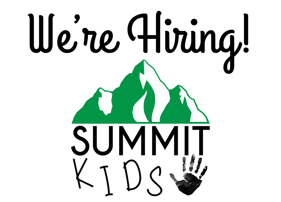 Summit Kids is Hiring a Weekend Coordinator!