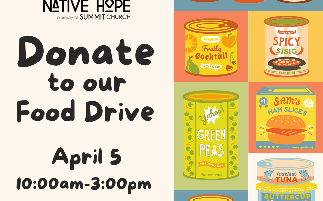 Native Hope Food Drive